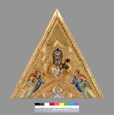 God the Father with Angels by Giotto di Bondone